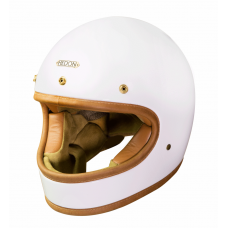 Hedon Heroine Classic Knight White Helmet